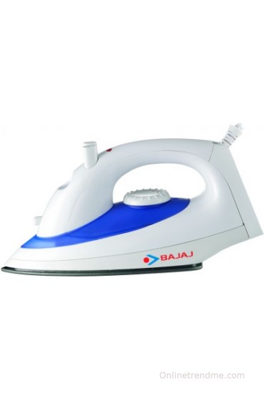 Bajaj MX 2 Steam Iron(White and blue)